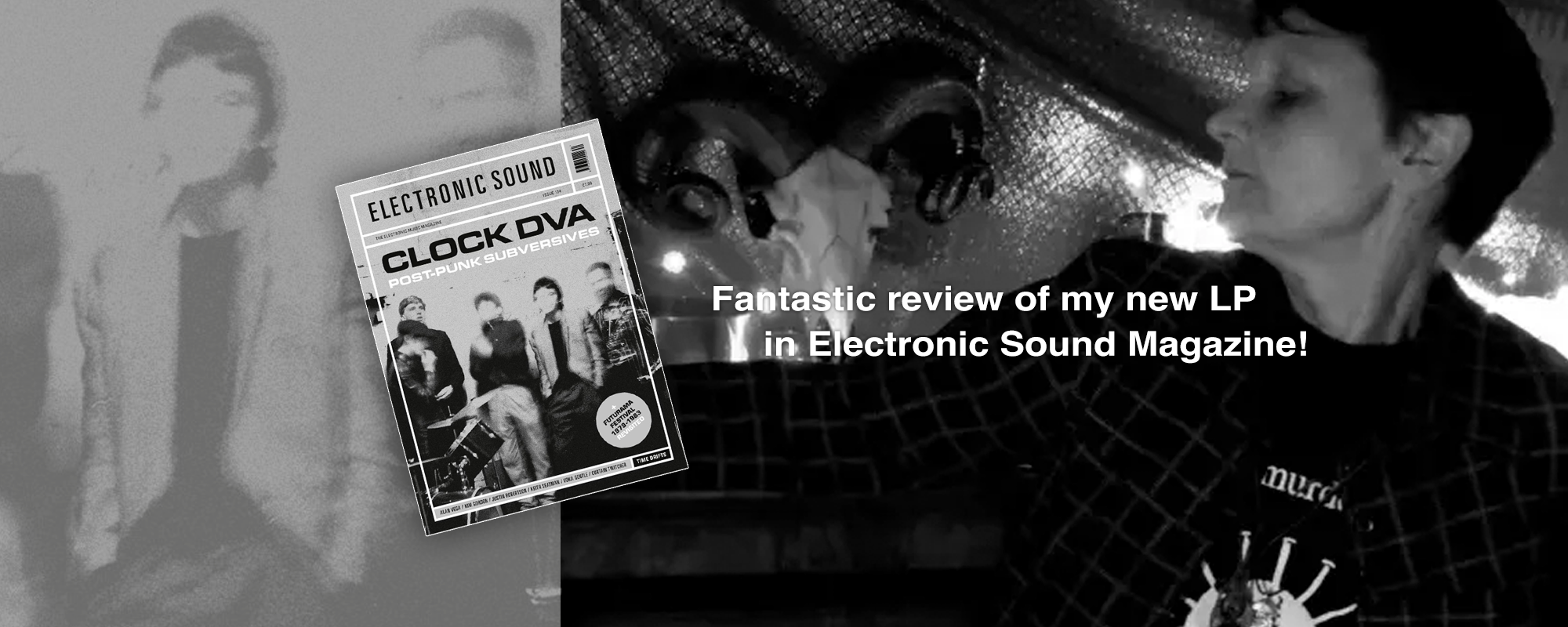 Fantastic review of my new LP in Electronic Sound Magazine!