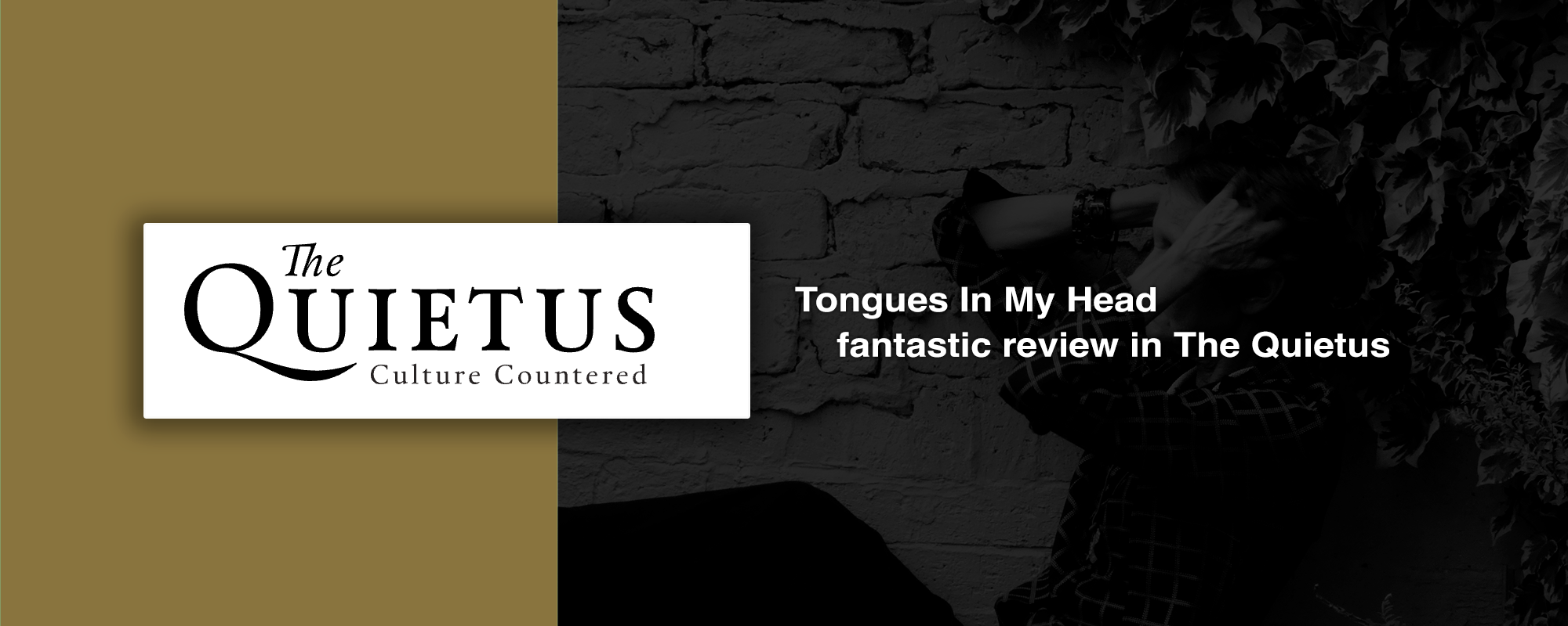 Tongues In My Head – Fantastic review in The Quietus!