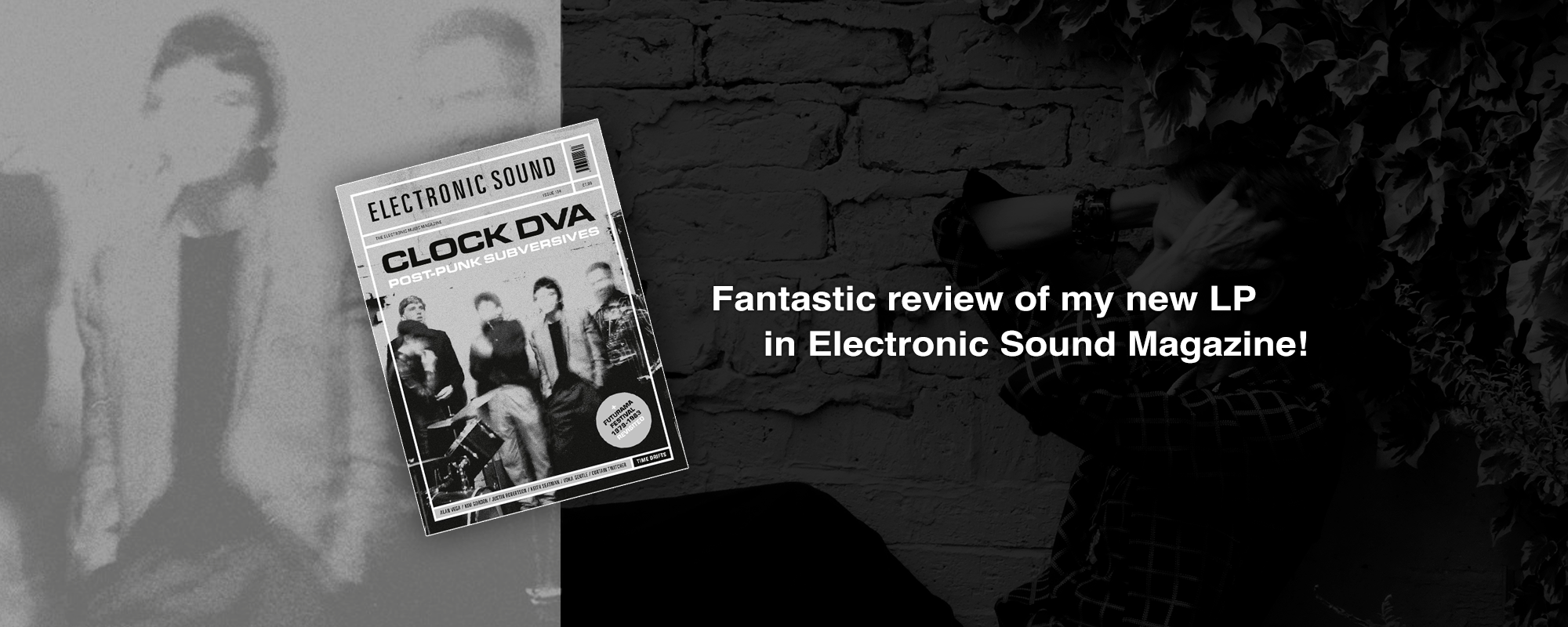 Fantastic review of my new LP in Electronic Sound Magazine!